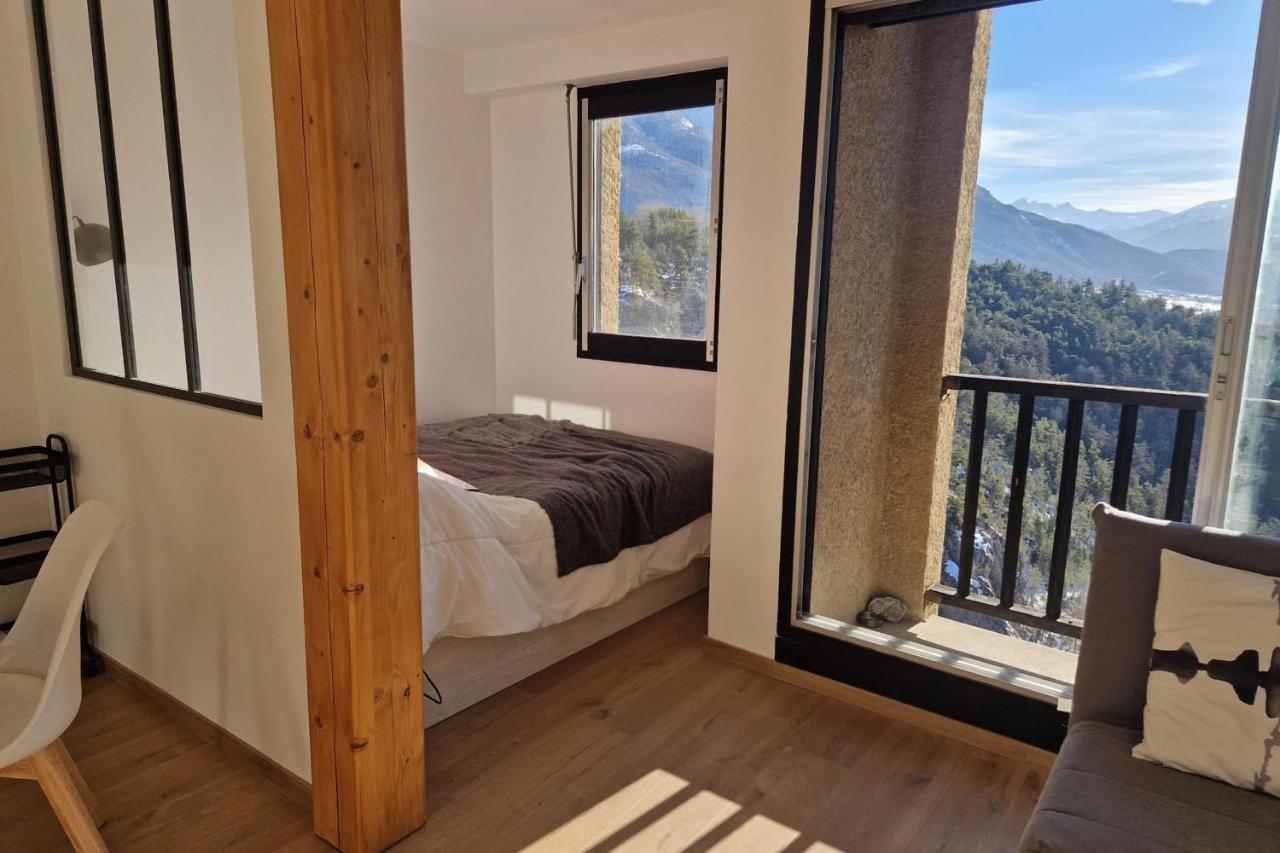 Rare Pearl With An Incredible View Of All Briancon ภายนอก รูปภาพ